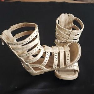 Little girl gladiator sandles